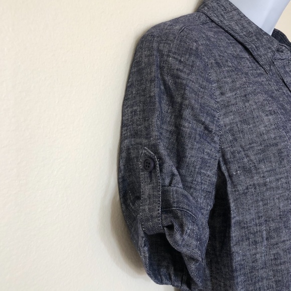 Linen Button Up - Picture 6 of 7